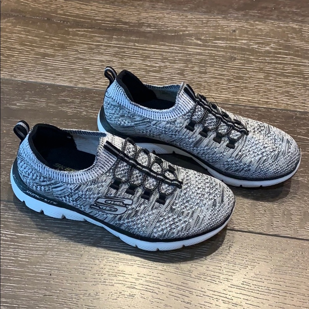 Sketchers air-cooled memory foam slip ons